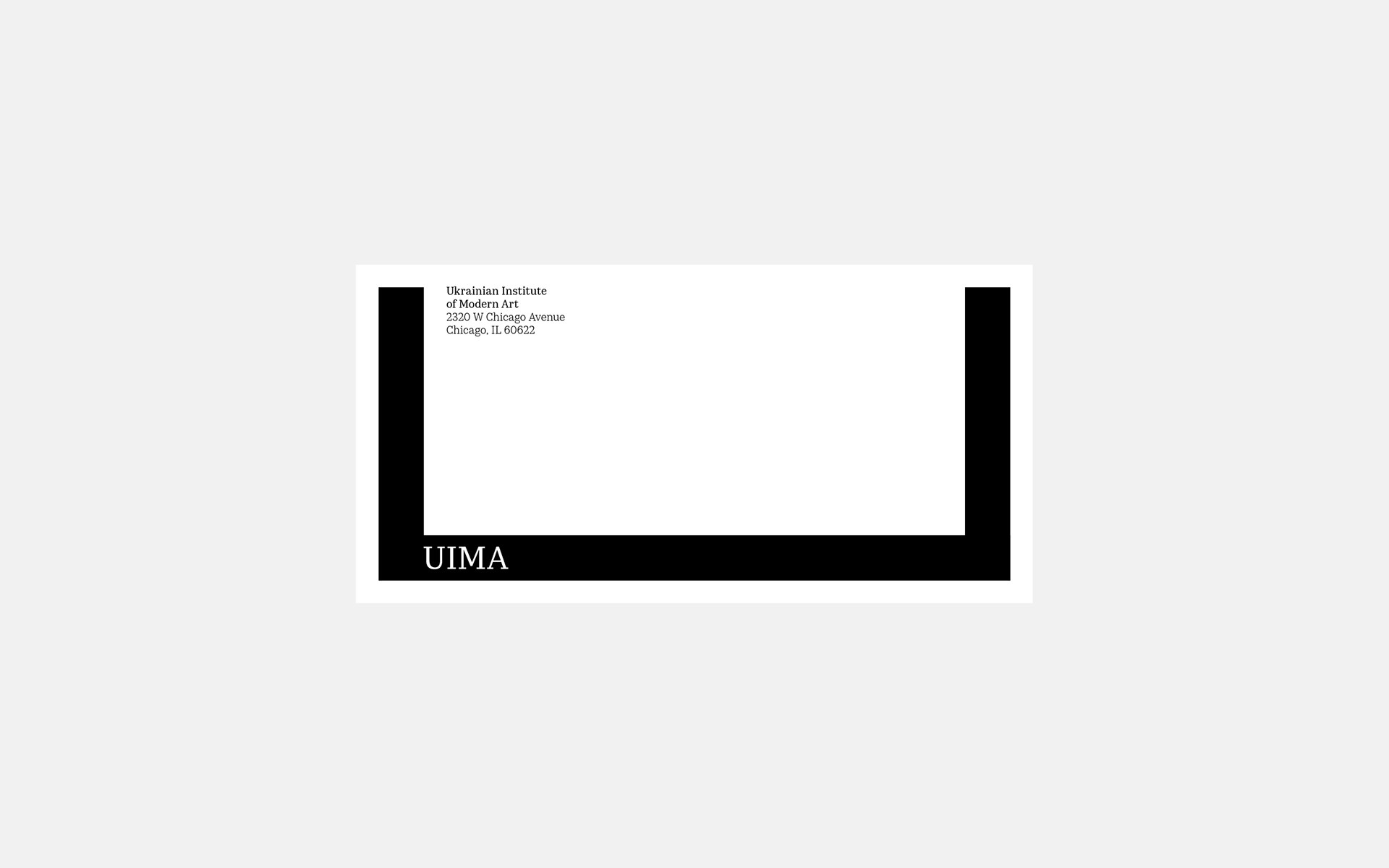 Ukrainian Institute of Modern Art — Identity Applications and Campaign Design