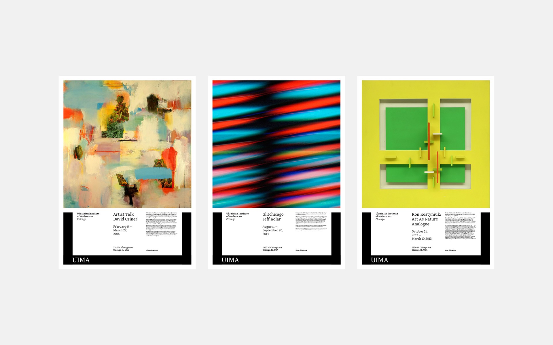Ukrainian Institute of Modern Art — Identity Applications and Campaign Design