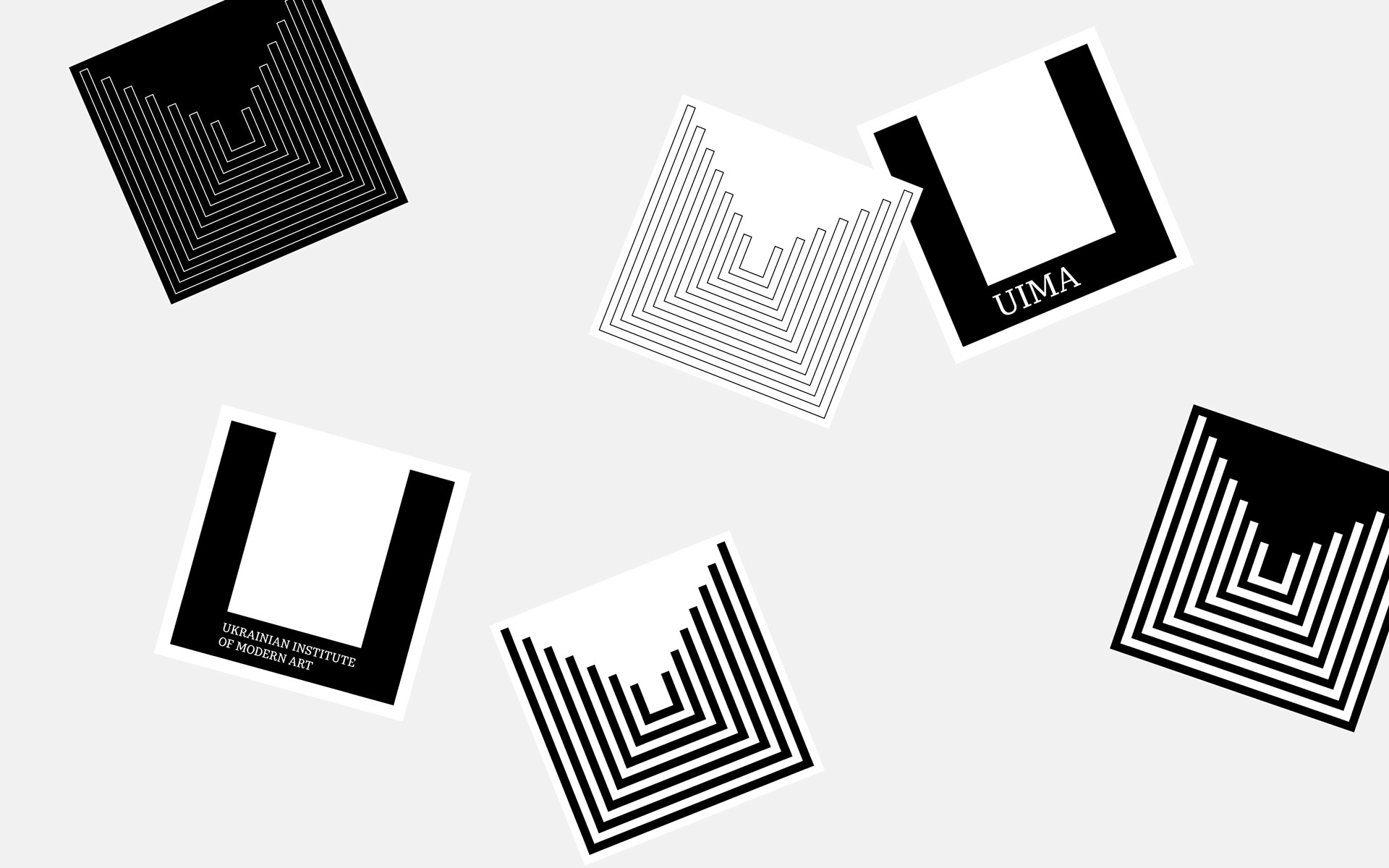 Ukrainian Institute of Modern Art — Identity Applications and Campaign Design