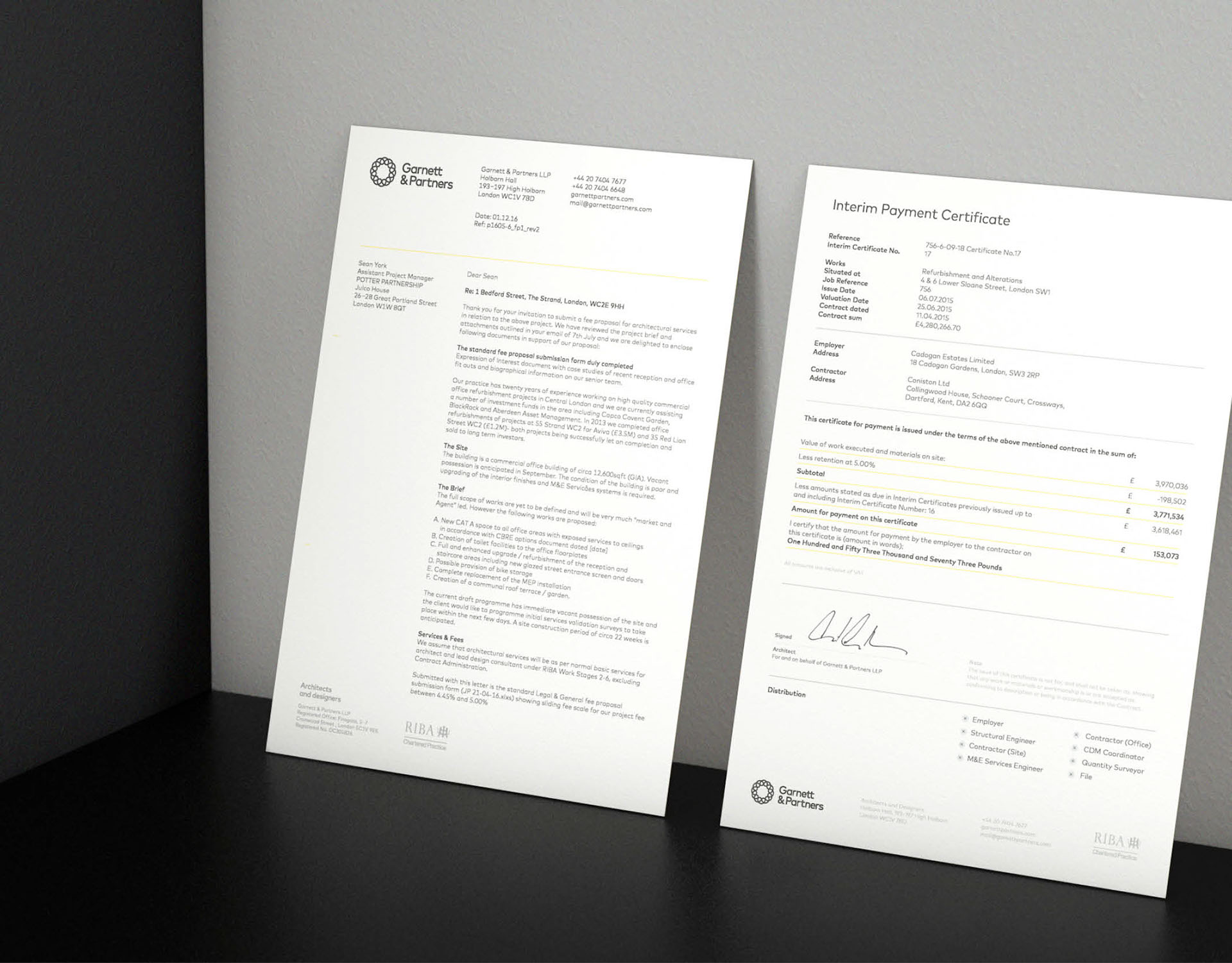Garnett & Partners — Brand and Digital Experience Design