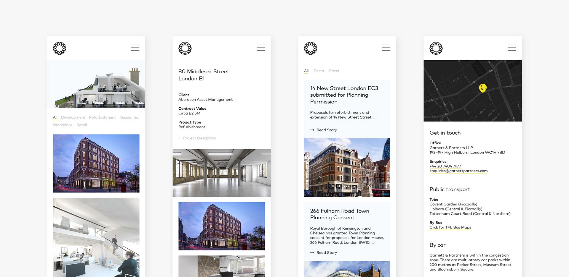 Garnett & Partners — Brand and Digital Experience Design