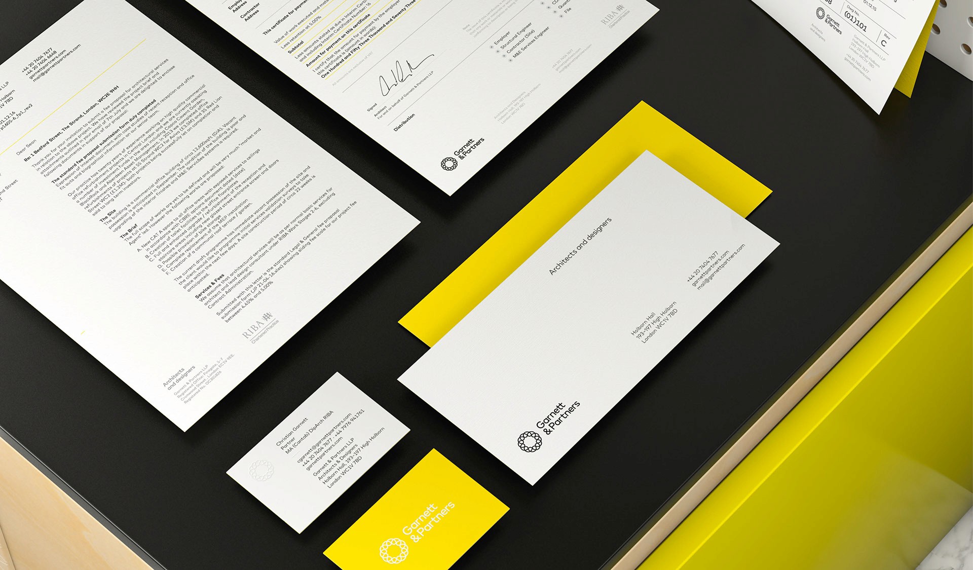 Garnett & Partners — Brand and Digital Experience Design