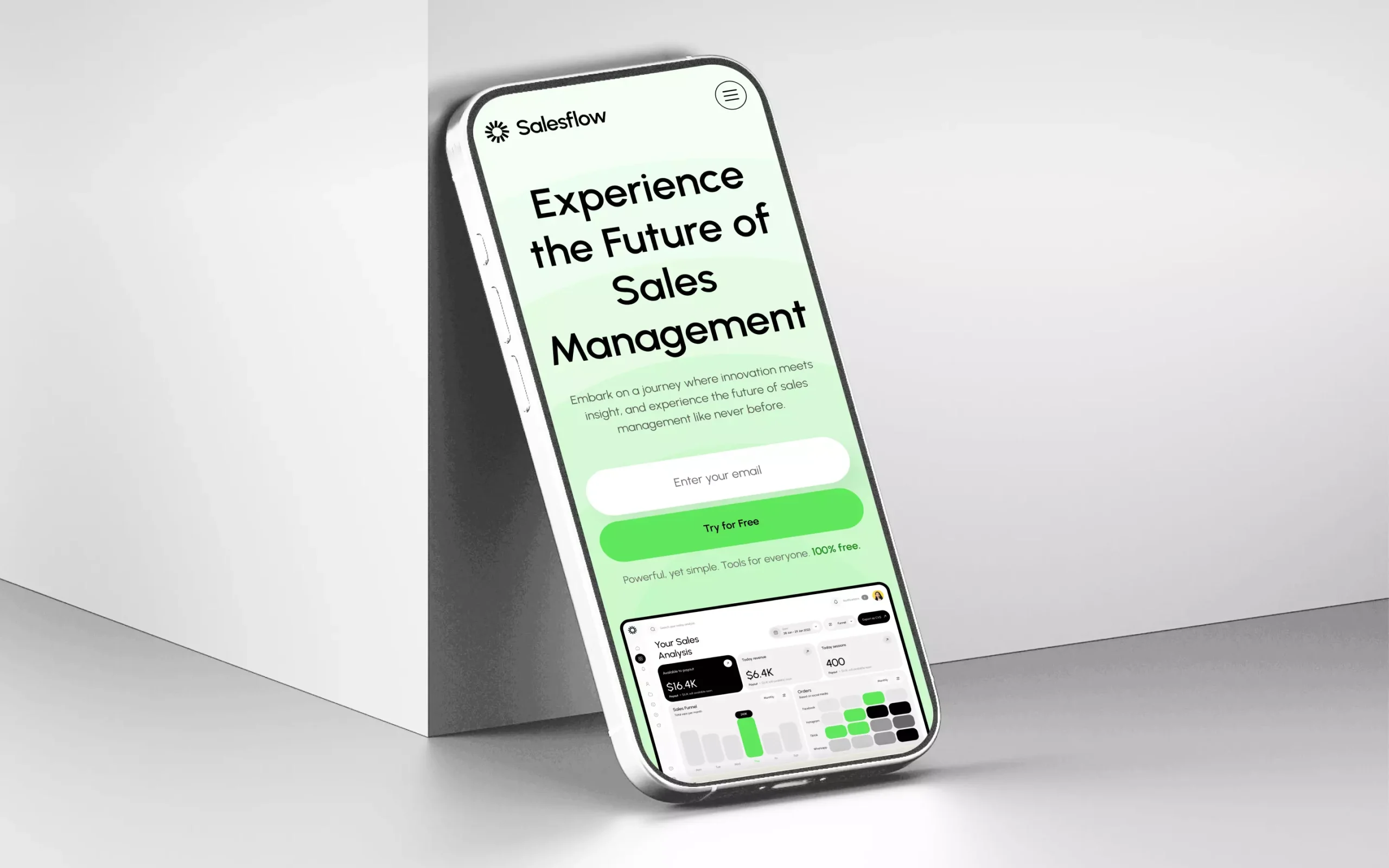 Salesflow — A Smarter Sales Management Experience