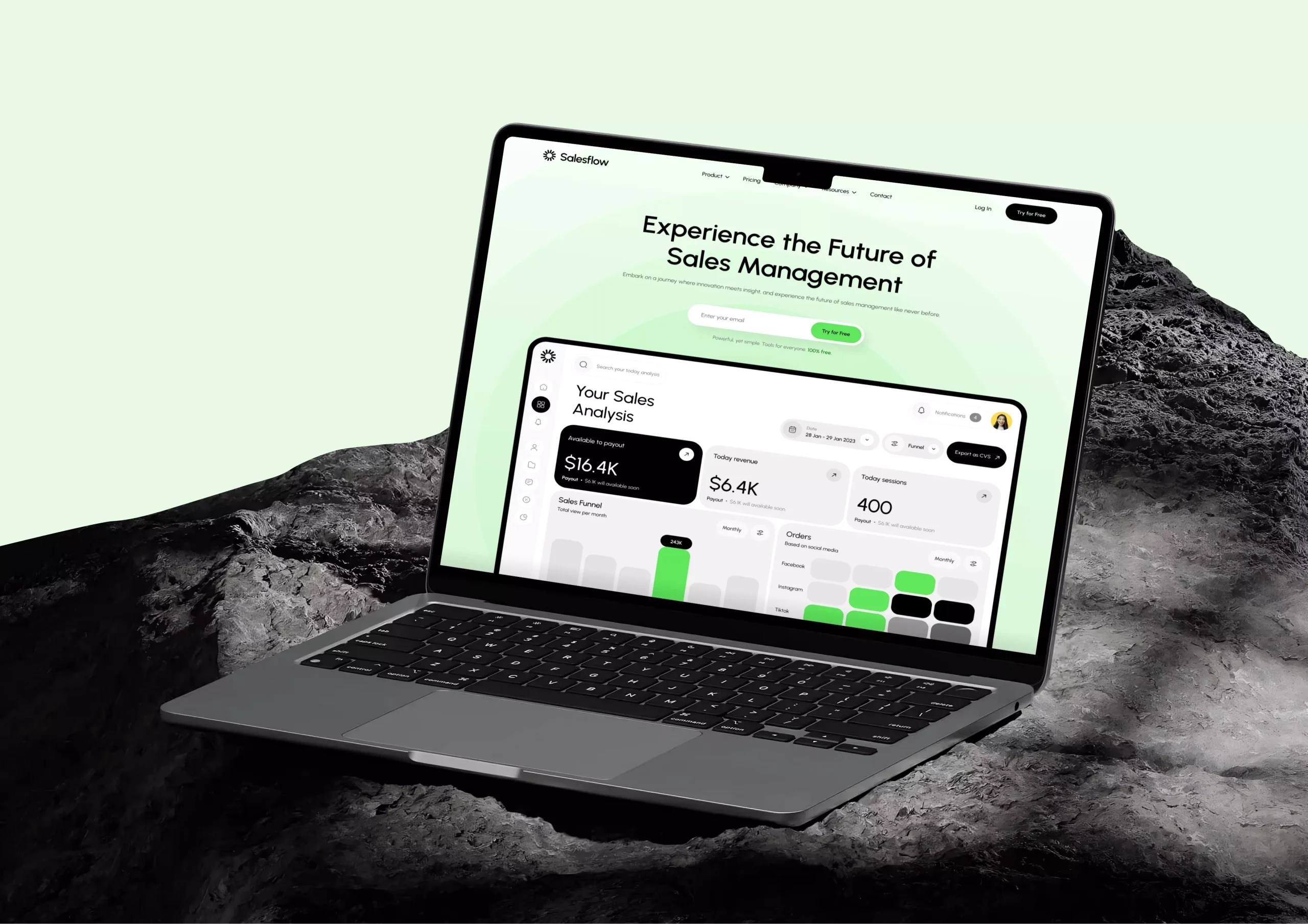 Salesflow — A Smarter Sales Management Experience