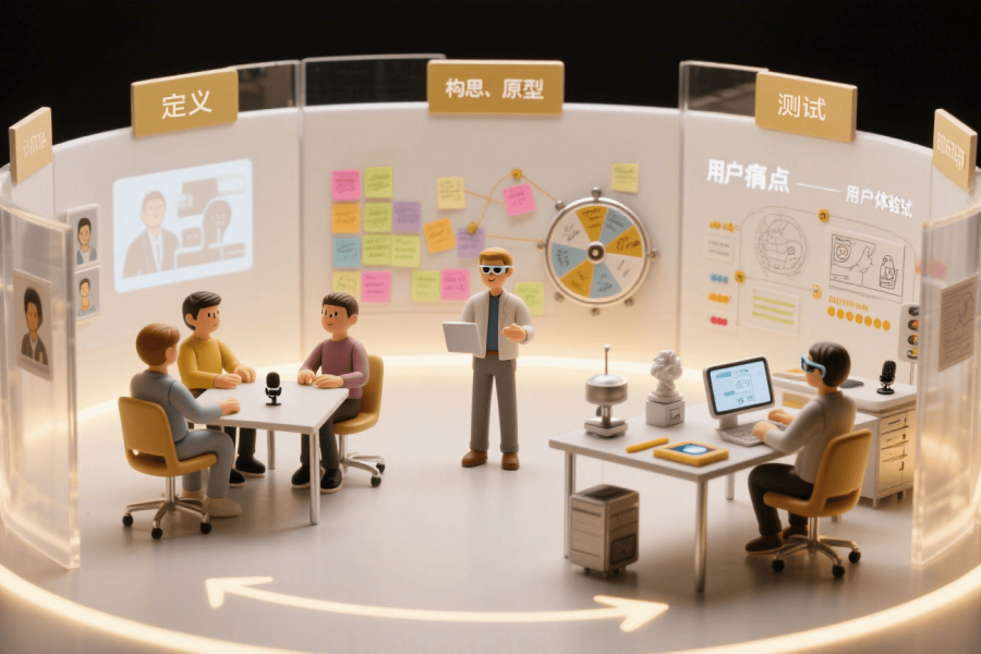 The Five Stages of the Design Thinking Process — 58UI Insights