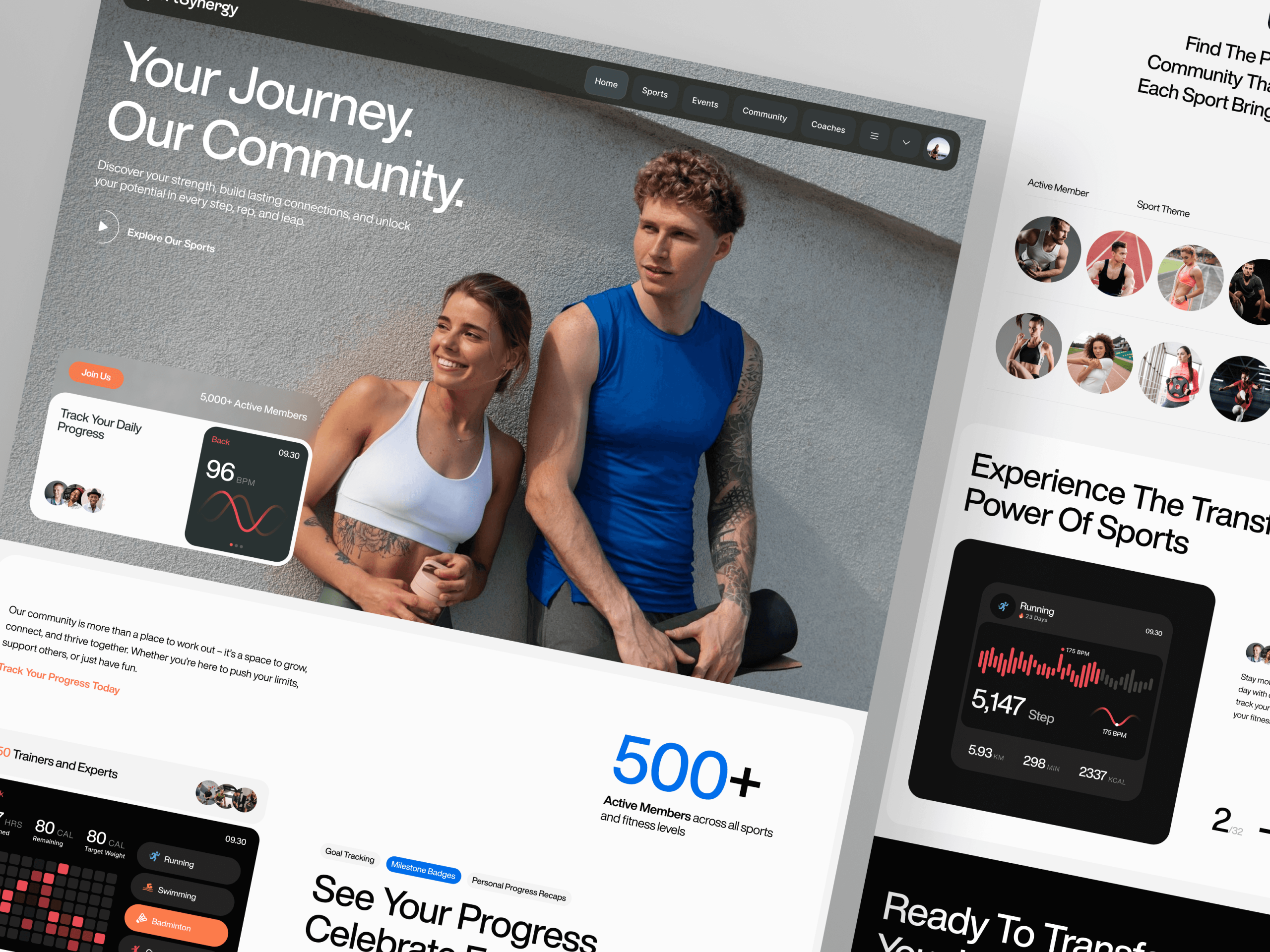 SportSynergy — Website Design for a Growing Sports Community