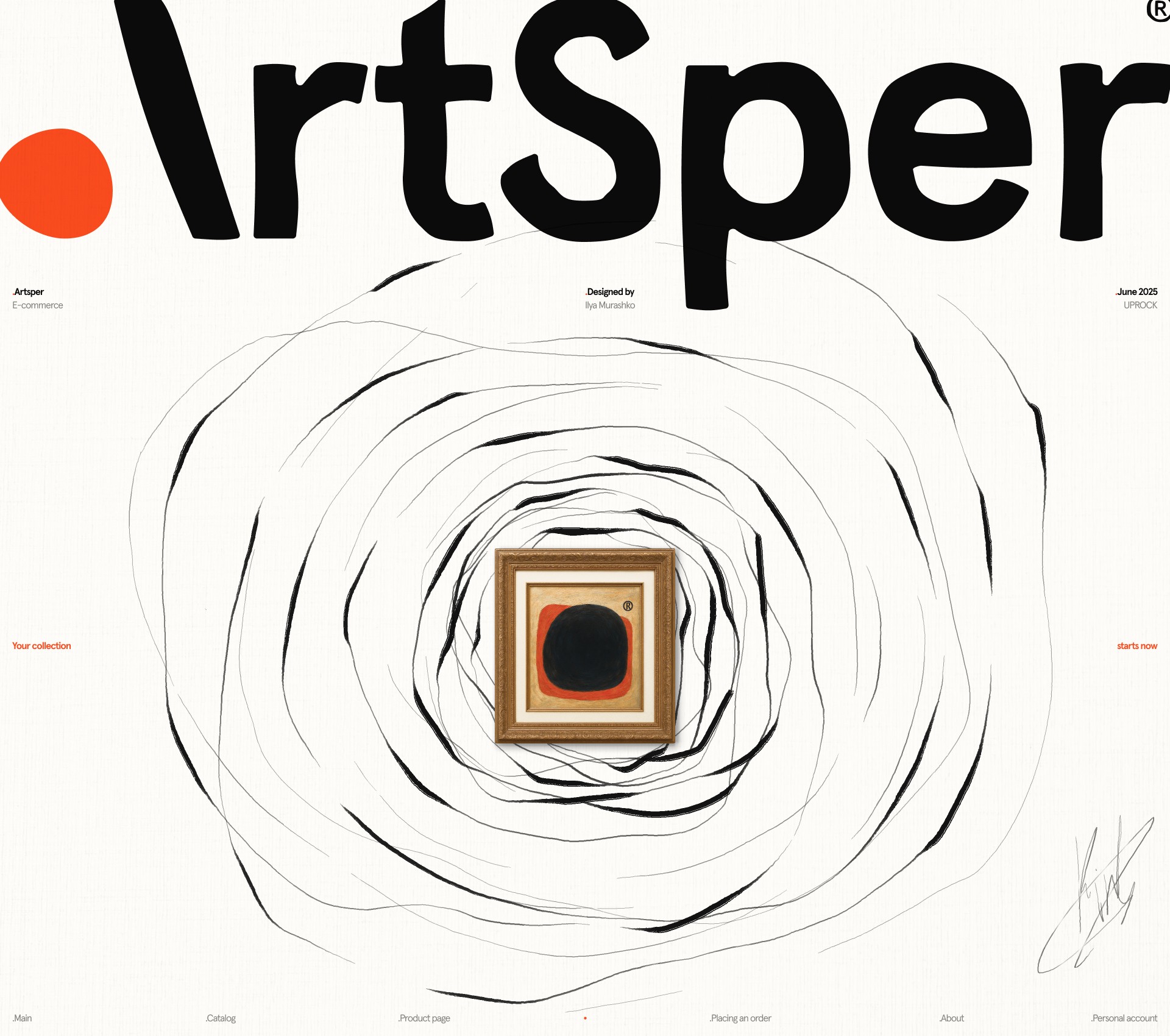 ArtSper — Bringing Art Into Everyday Life by 58UI Design Studio