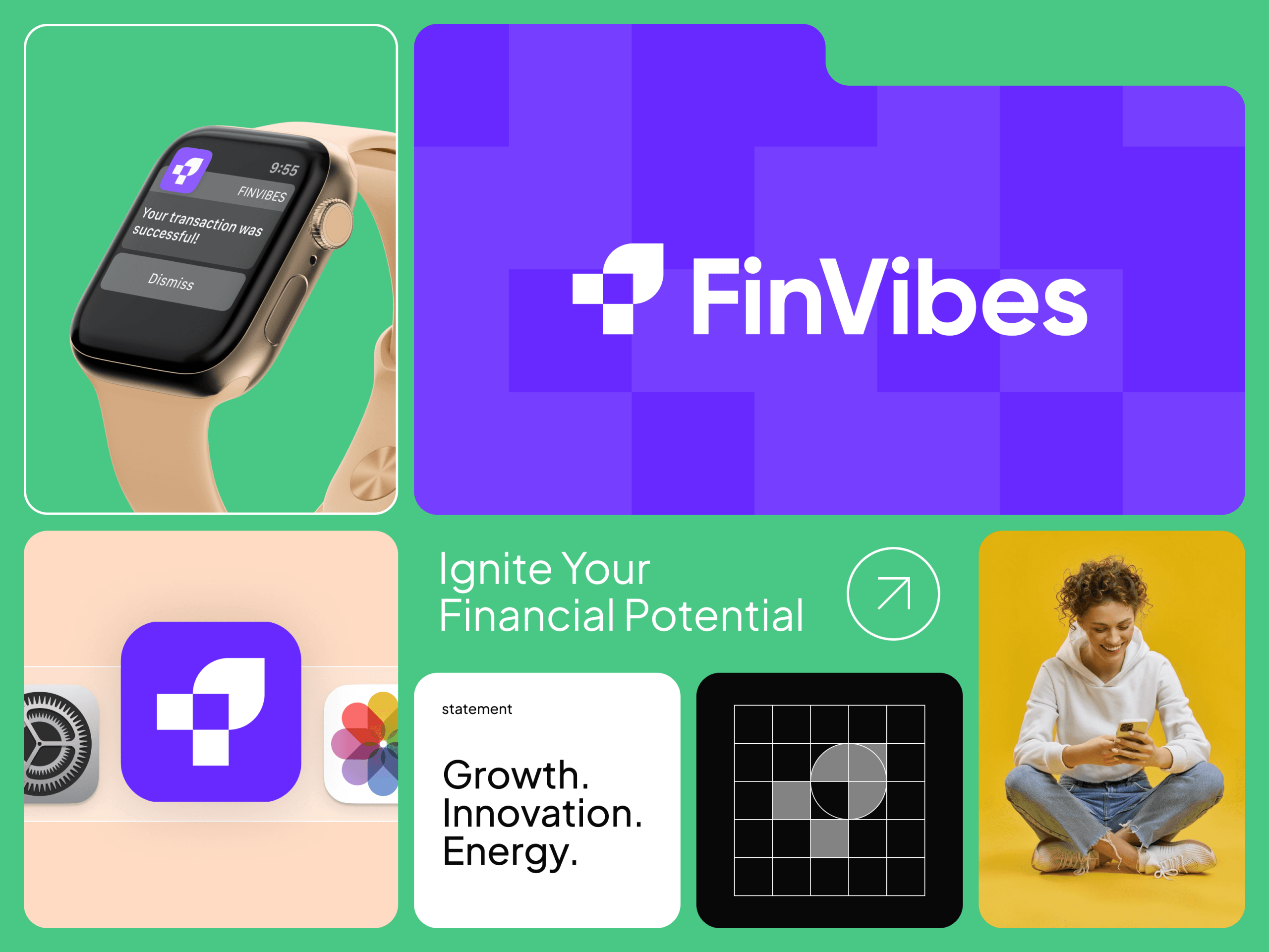 FinVibes — A Younger Voice for Finance by 58UI Design Studio