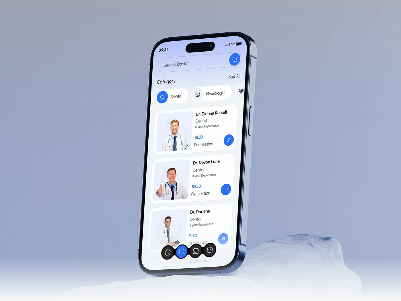 Healthcare Booking Platform — Reconnecting Patients and Providers by 58UI Design Studio
