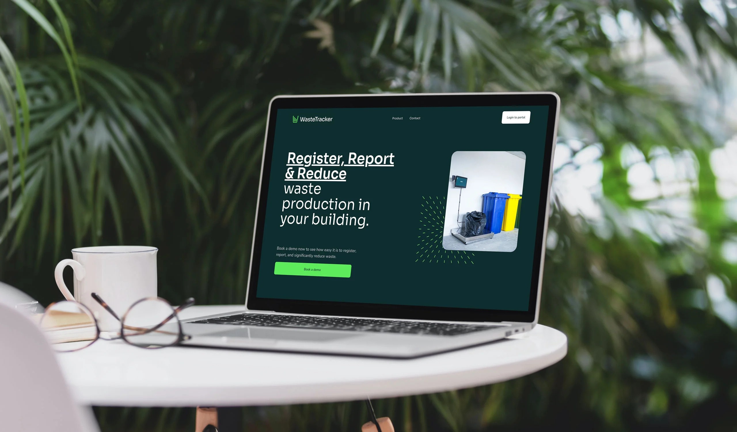 WasteTracker — A Visual Identity for Smarter Construction Waste Management by 58UI Design Studio