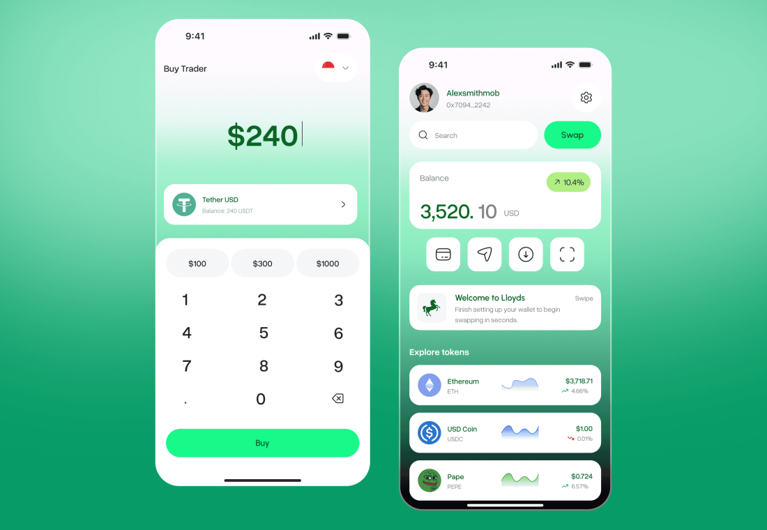 Crypto Trading App — A More Approachable Trading Experience by 58UI Design Studio