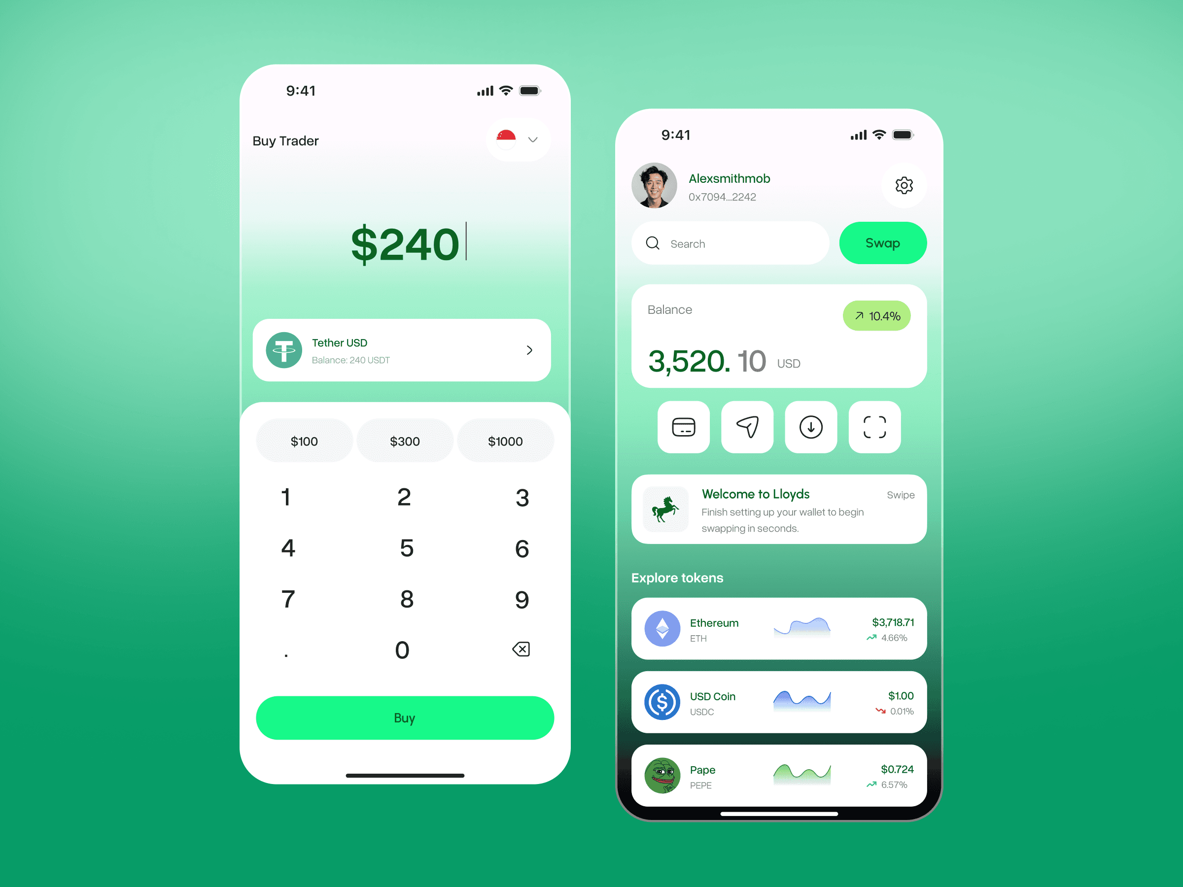 Crypto Trading App — A More Approachable Trading Experience by 58UI Design Studio