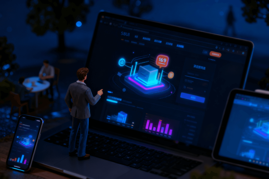 How to Design an Efficient and Beautiful Website Interface — 58UI Insights