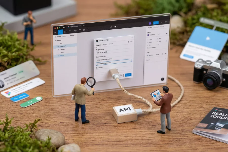 How to Pull API Data Directly Into Figma — 58UI Insights