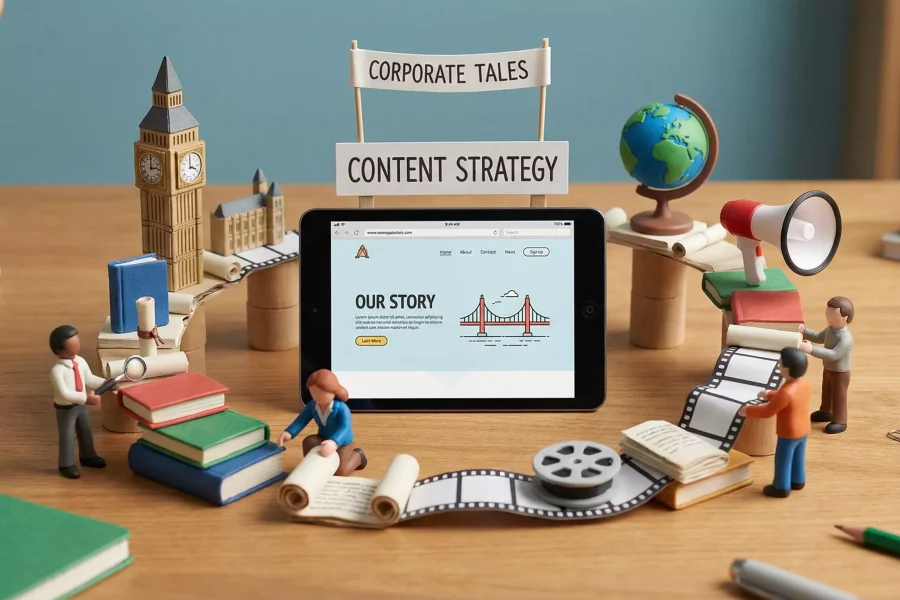 Storytelling for Corporate Websites: How Real Cases Win Customers — 58UI Insights