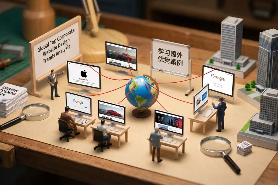 Global Corporate Website Design Trends — 58UI Insights