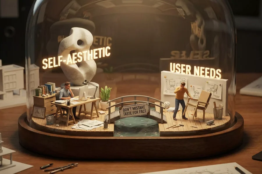 Designing for Users, Not Personal Taste — 58UI Insights