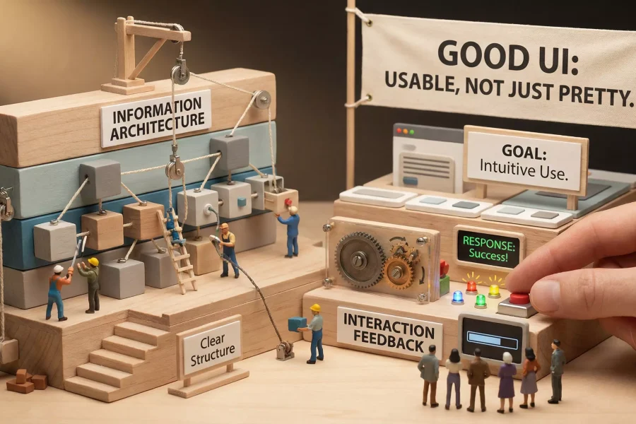 Good UI Is Not Just Beautiful—It Is Usable — 58UI Insights